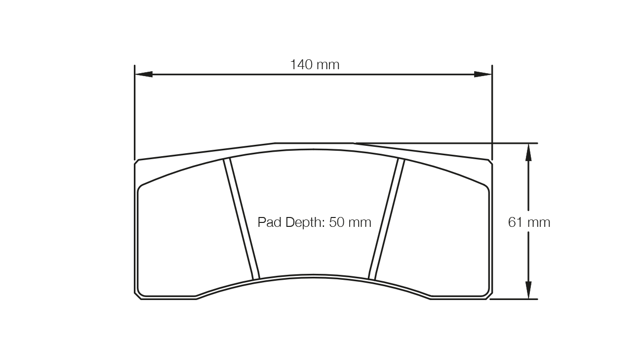 Pagid Racing Brake Pads - 8030