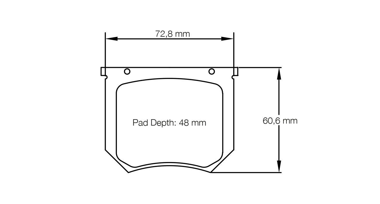 Pagid Racing Brake Pads - 8030