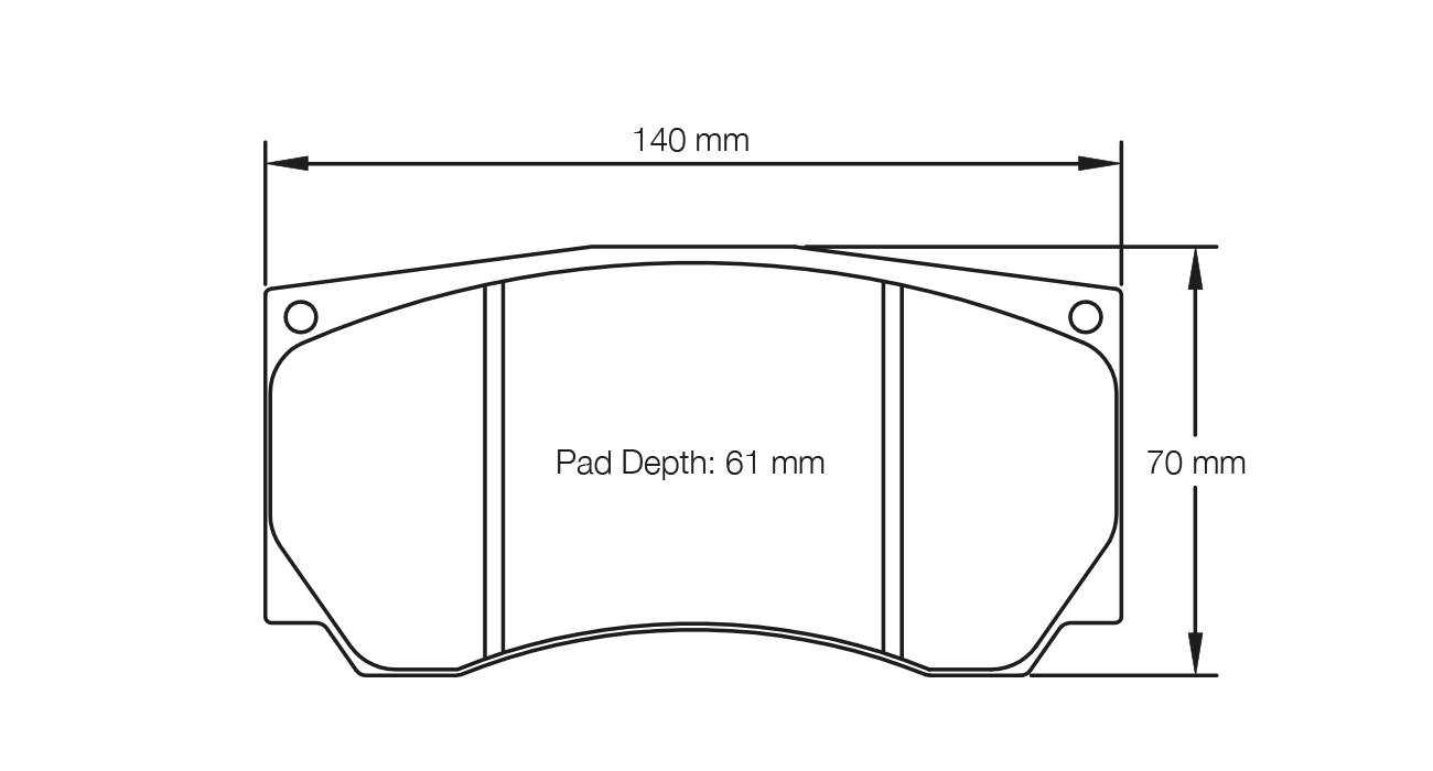 Pagid Racing Brake Pads - 8033