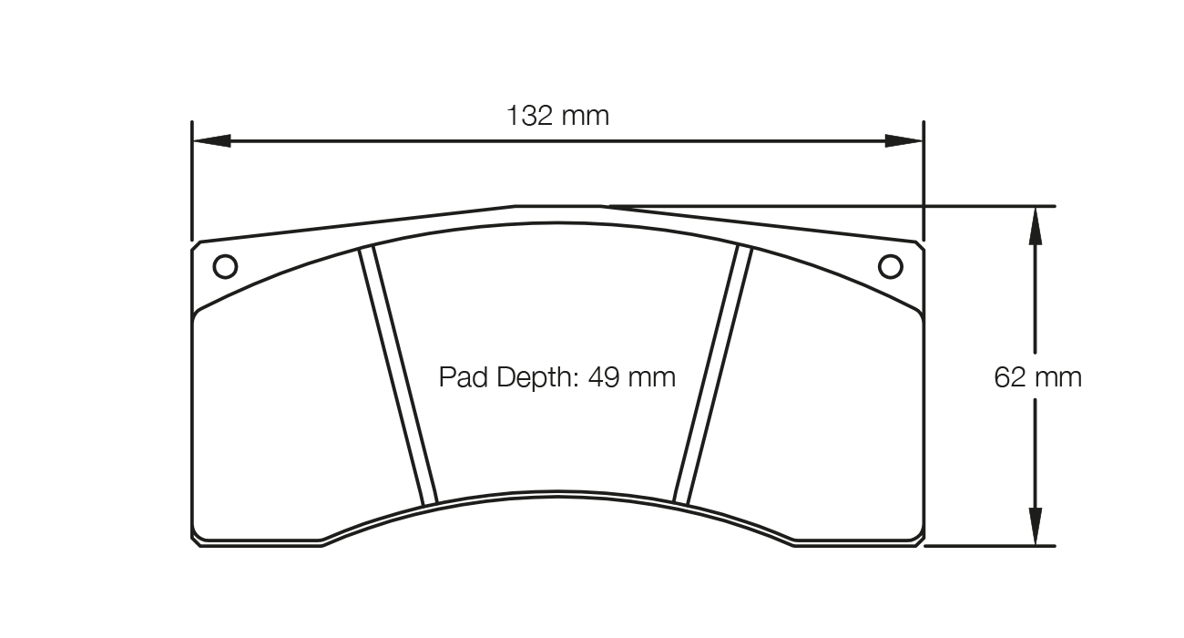 Pagid Racing Brake Pads - 8037