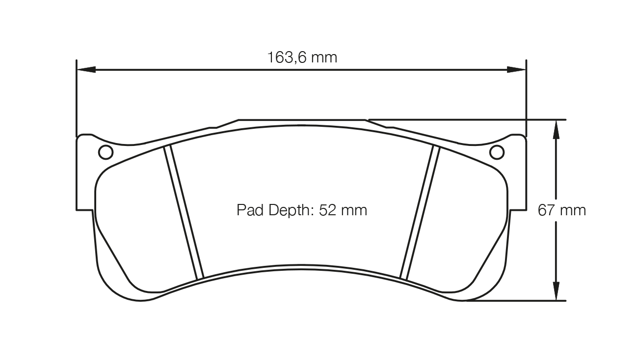 Pagid Racing Brake Pads - 8038