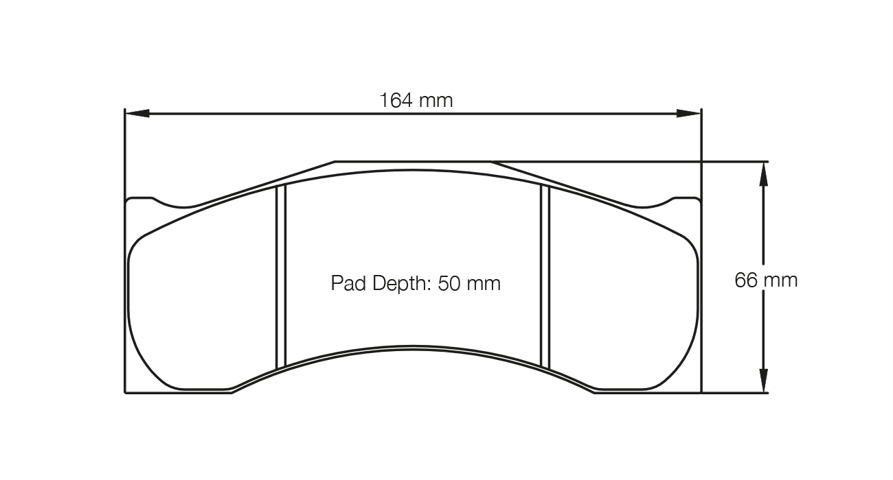 Pagid Racing Brake Pads - 8044