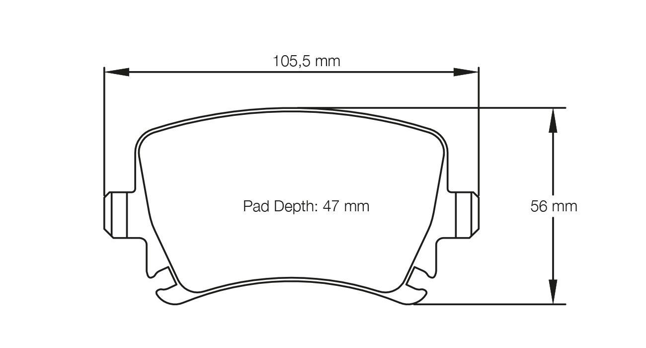 Pagid Racing Brake Pads - 8046