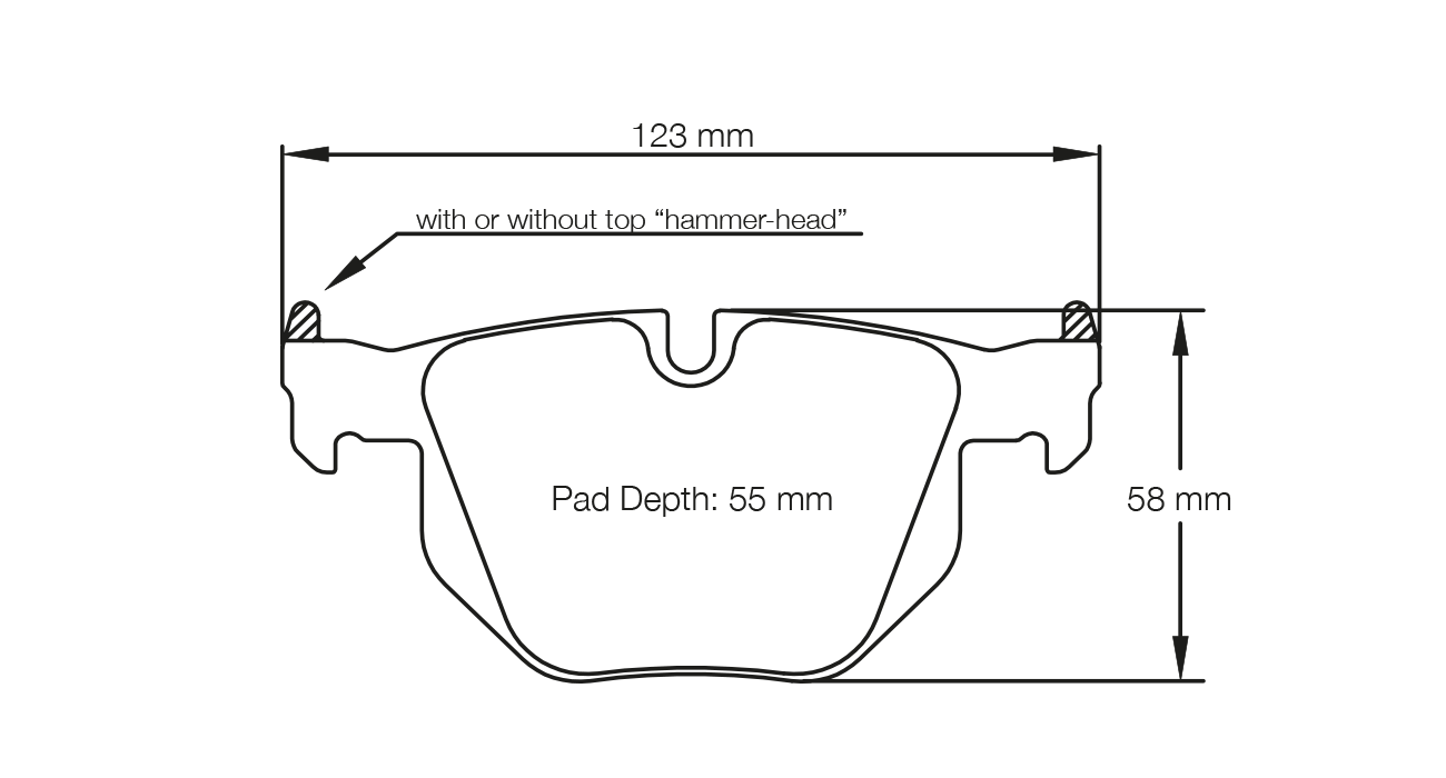 Pagid Racing Brake Pads - 8051