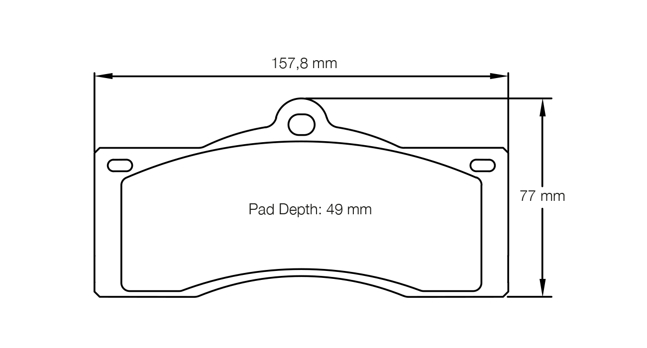 Pagid Racing Brake Pads - 8057