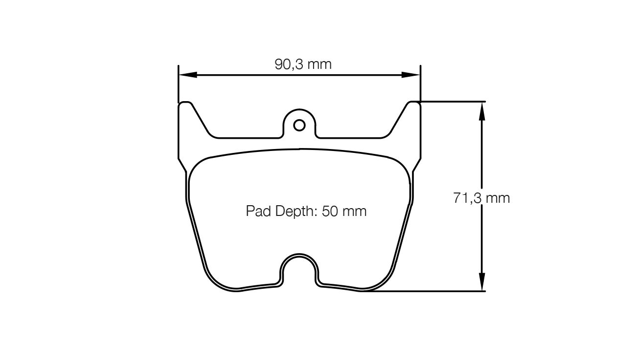 Pagid Racing Brake Pads - 8058