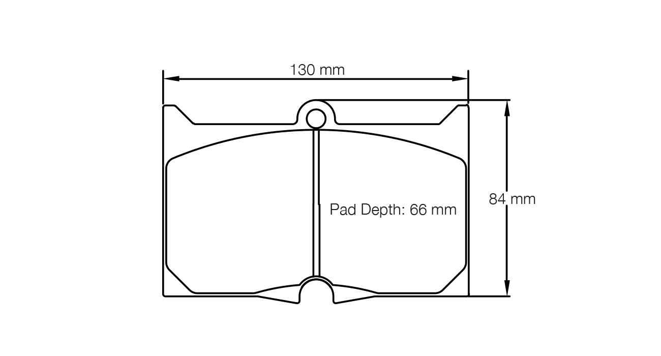 Pagid Racing Brake Pads - 8059