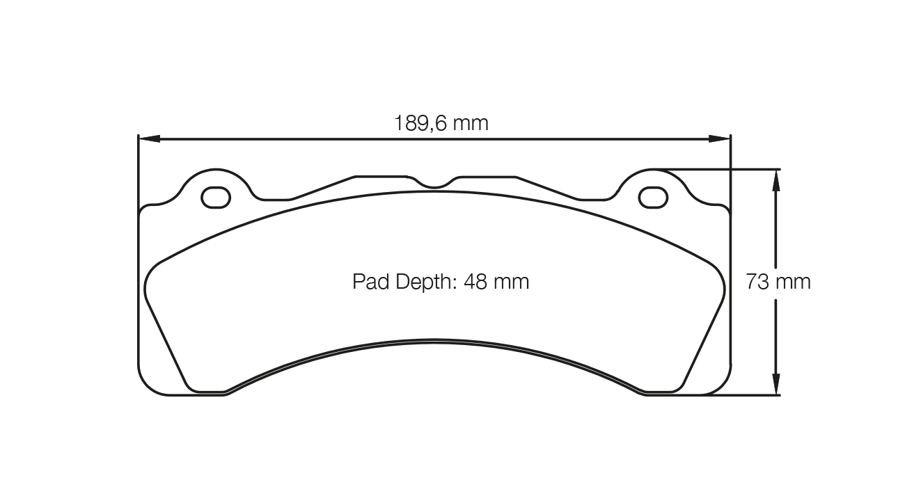 Pagid Racing Brake Pads - 8061