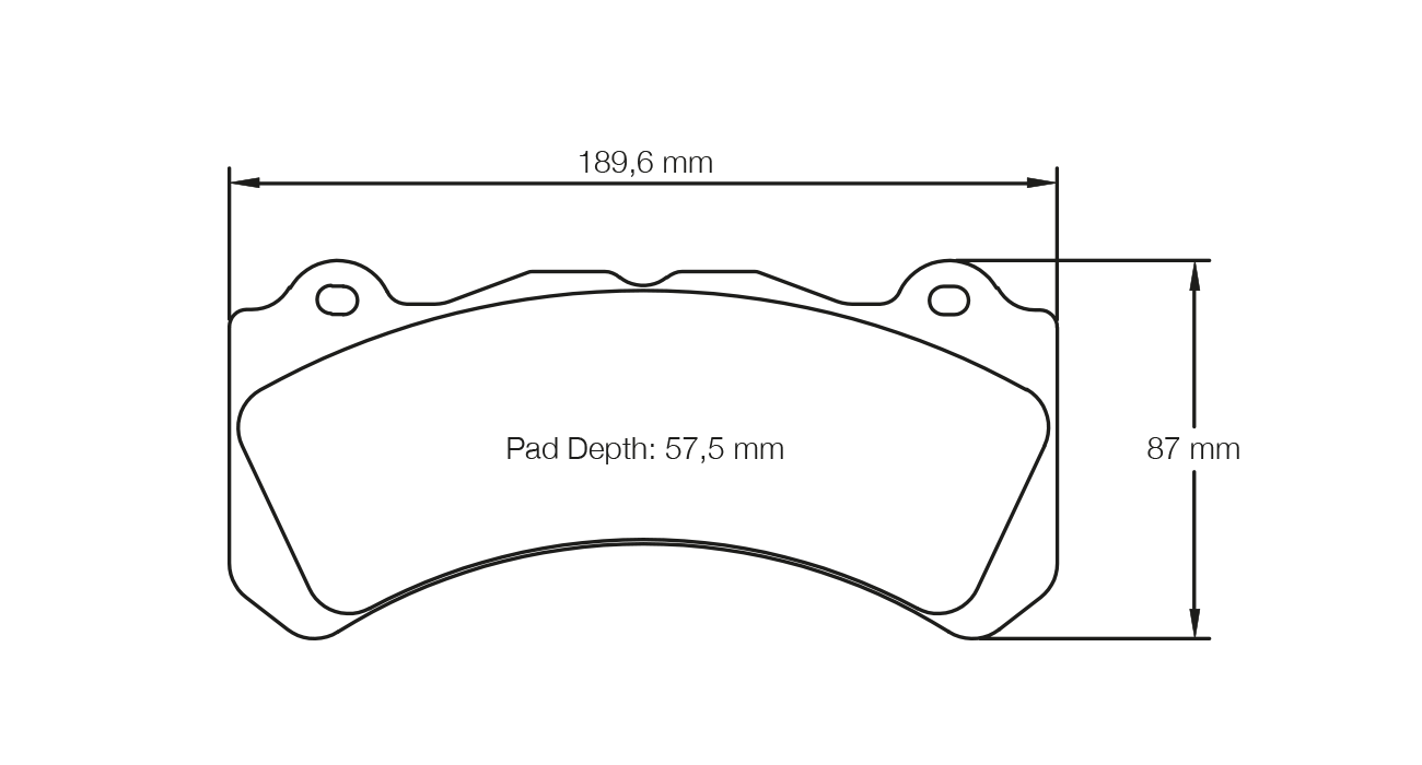 Pagid Racing Brake Pads - 8062