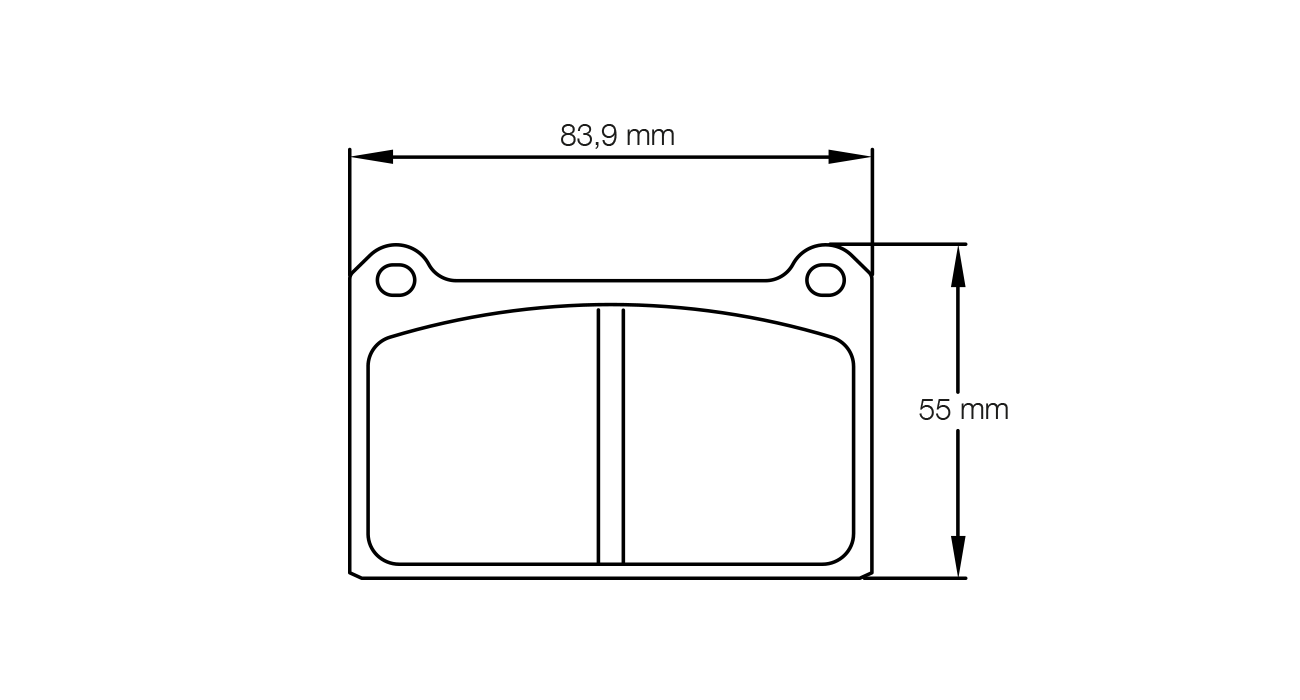 Pagid Racing Brake Pads - 8068