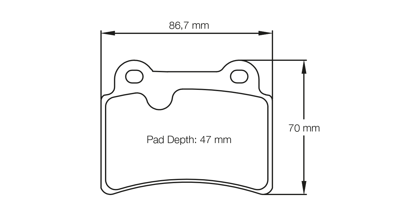 Pagid Racing Brake Pads - 8069