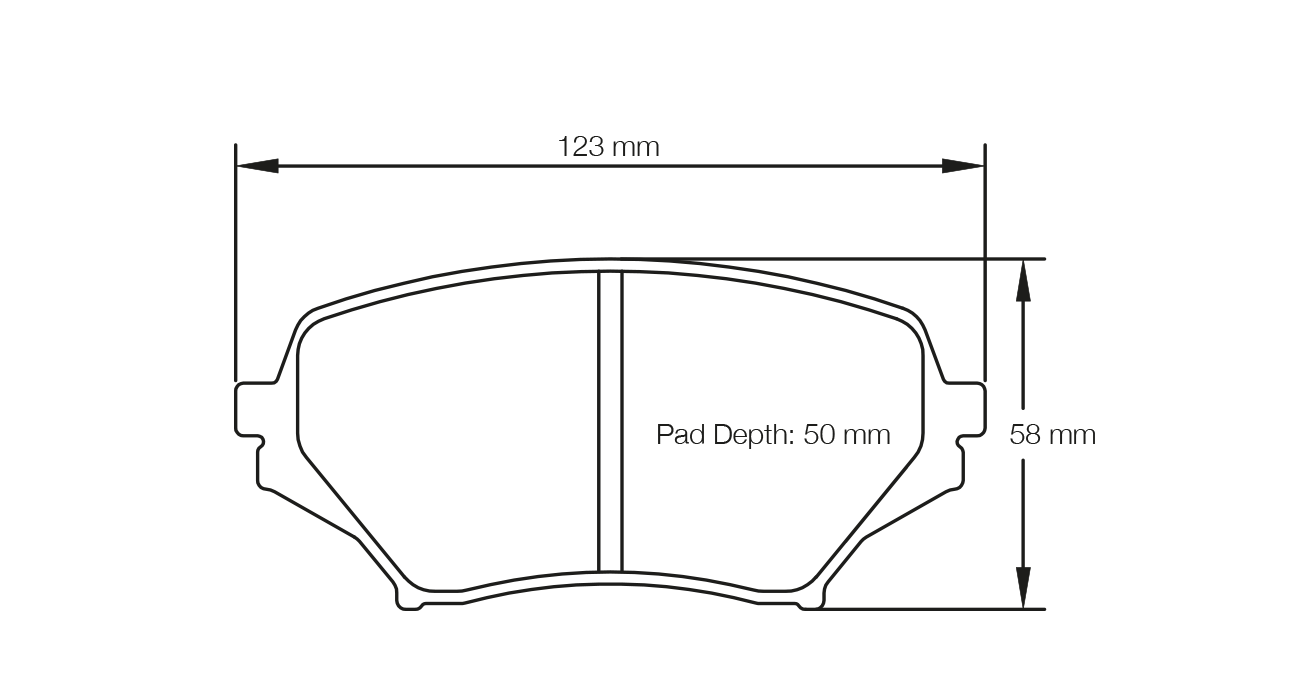 Pagid Racing Brake Pads - 8082