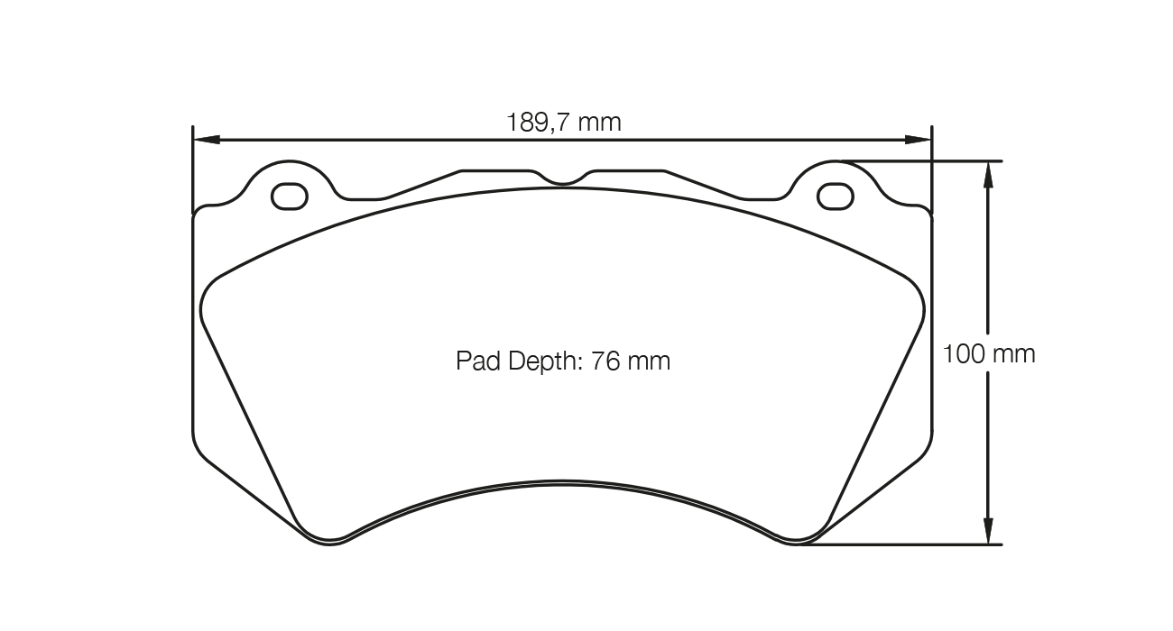 Pagid Racing Brake Pads - 8083