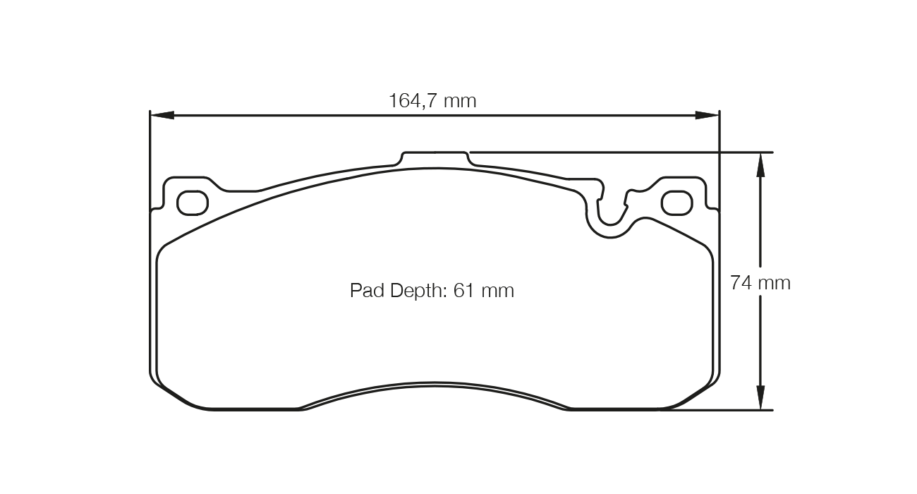 Pagid Racing Brake Pads - 8084