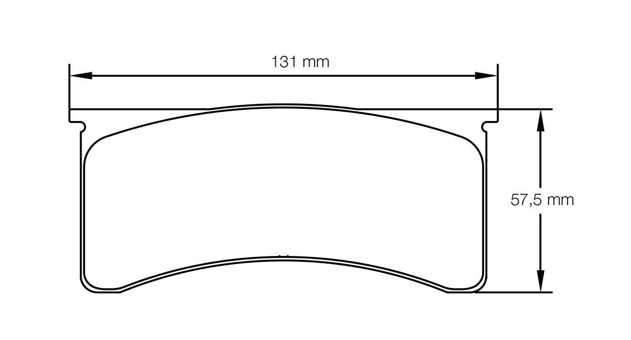 Pagid Racing Brake Pads - 8086