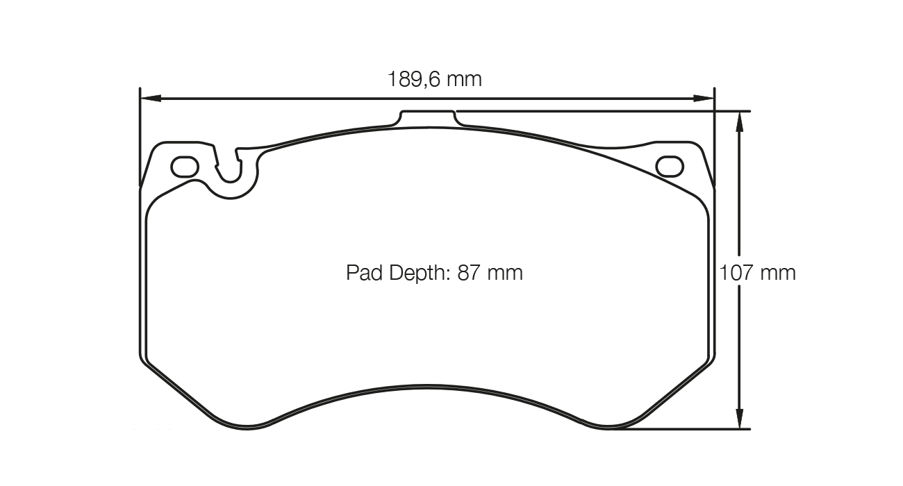 Pagid Racing Brake Pads - 8088