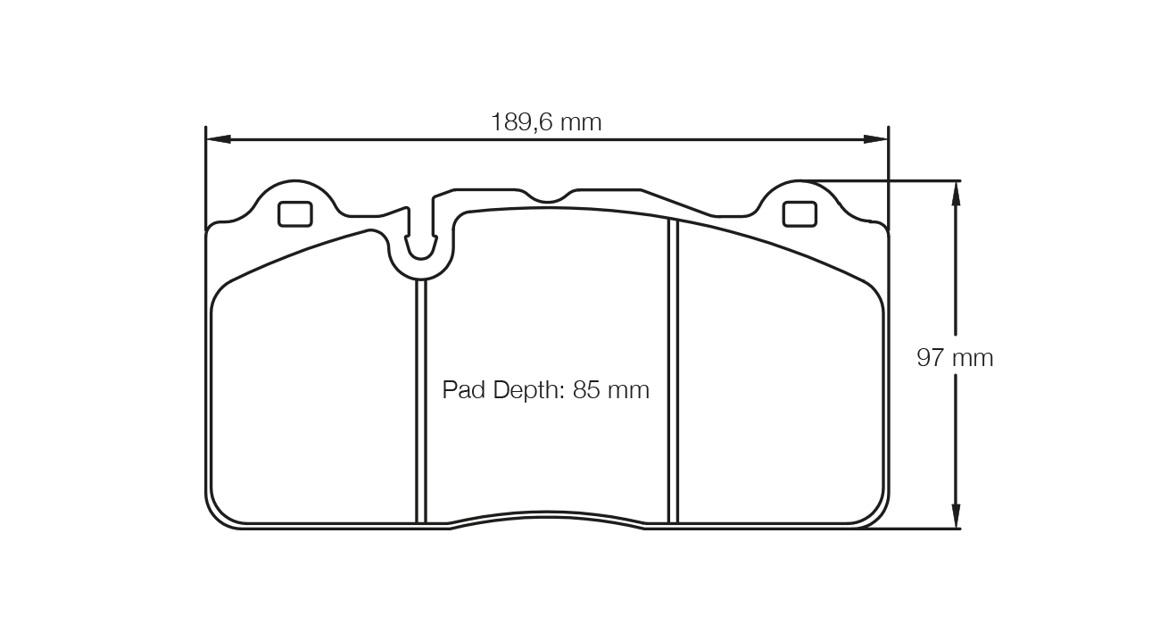 Pagid Racing Brake Pads - 8091