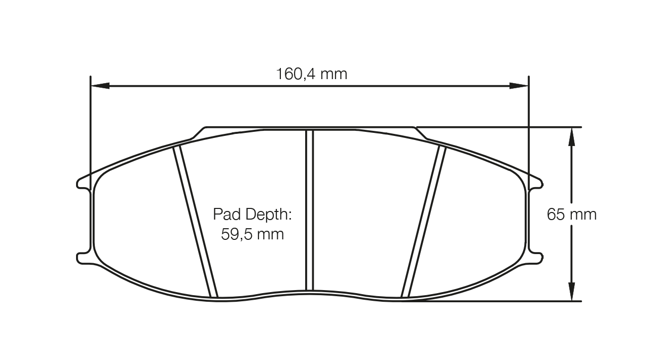 Pagid Racing Brake Pads - 8092