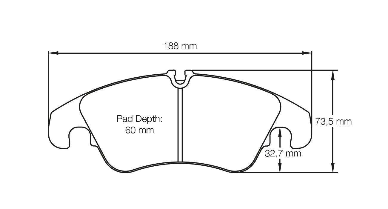 Pagid Racing Brake Pads - 8096