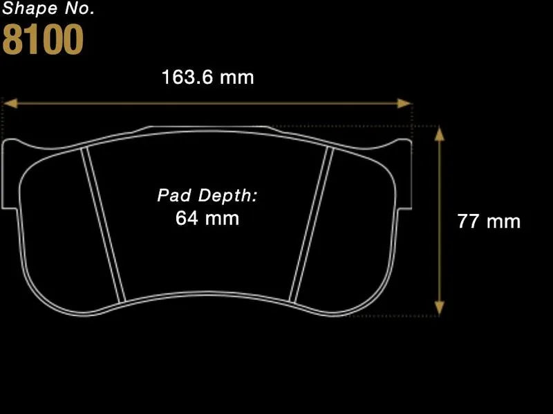 Pagid Racing RSX Premium Brake Pads