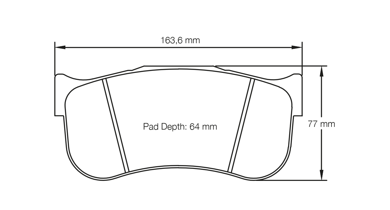 Pagid Racing Brake Pads - 8101