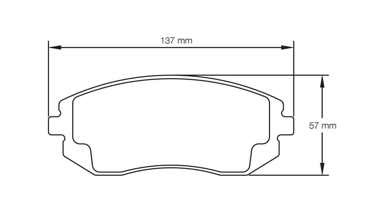 Pagid Racing Brake Pads - 8174