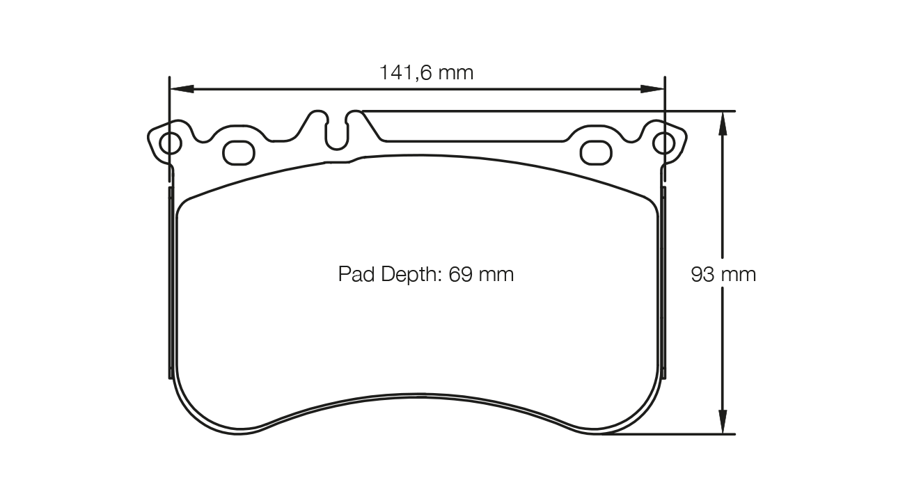 Pagid Racing Brake Pads - 8188