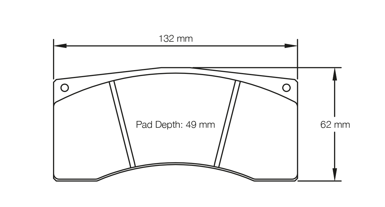 Pagid Racing Brake Pads - 8191