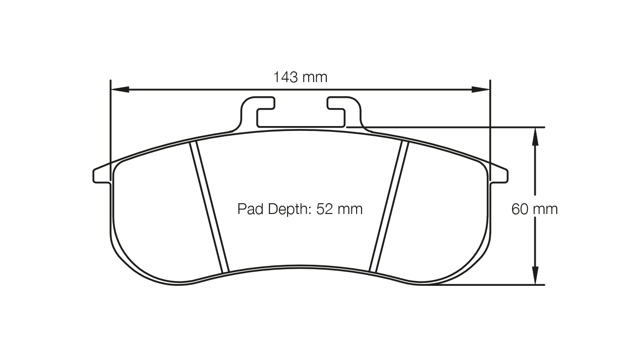 Pagid Racing Brake Pads - 8197