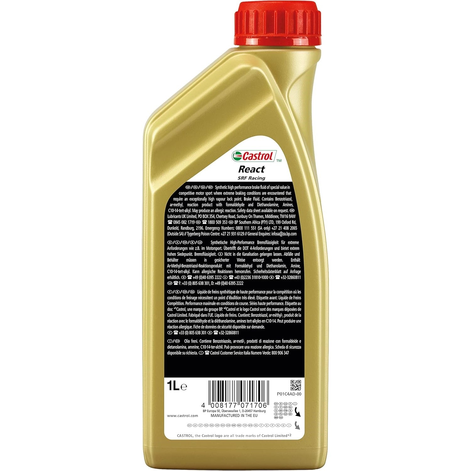 Castrol React SRF Racing Brake Fluid