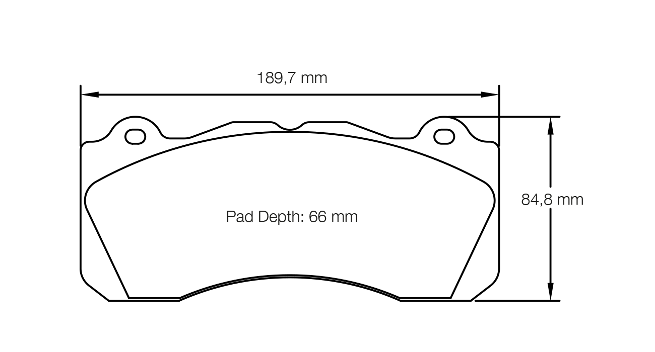 Pagid Racing Brake Pads - 8203