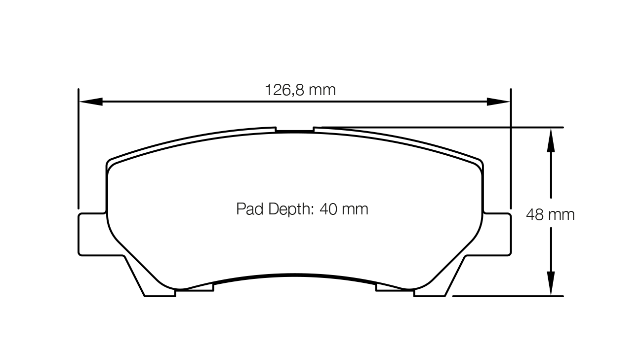 Pagid Racing Brake Pads - 8204