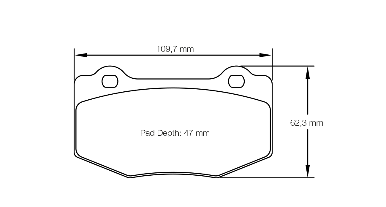 Pagid Racing Brake Pads - 8208