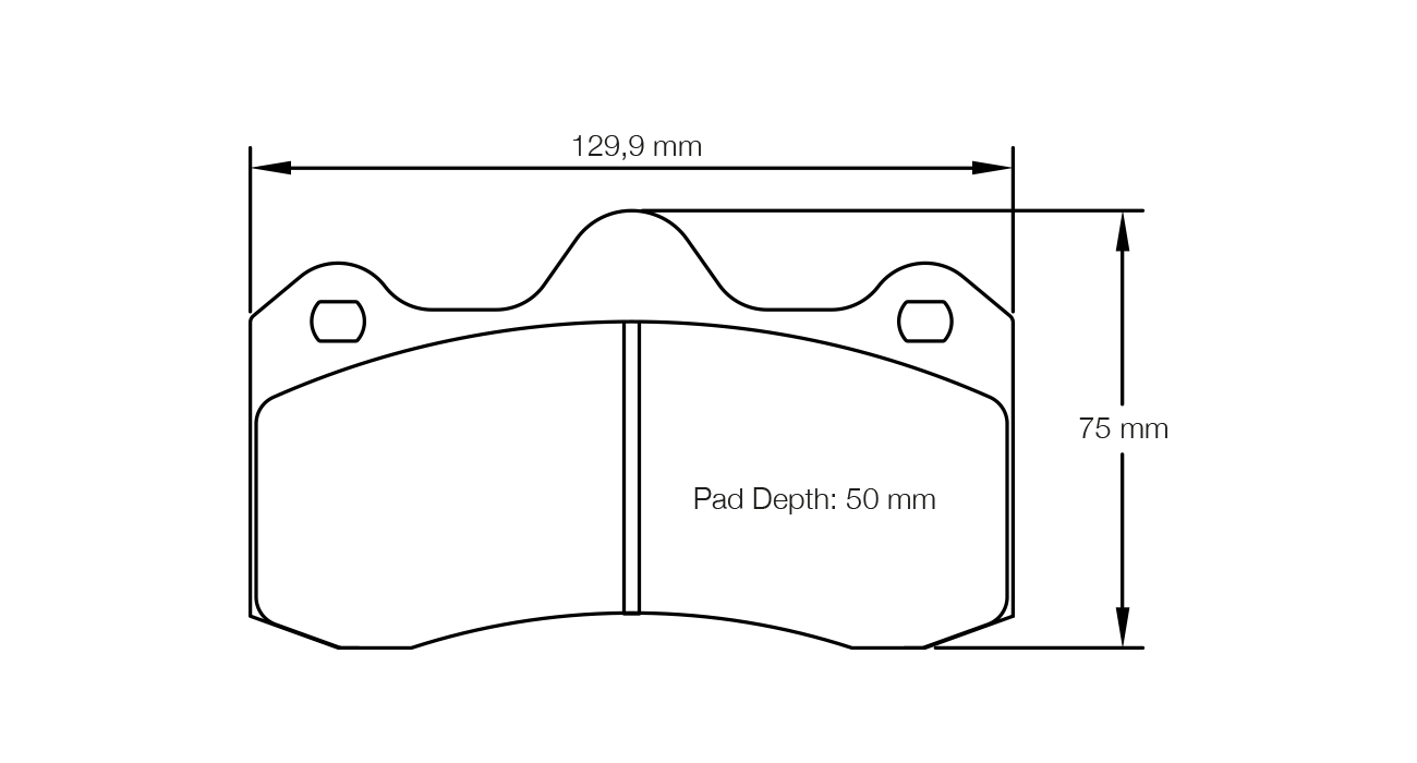 Pagid Racing Brake Pads - 8214