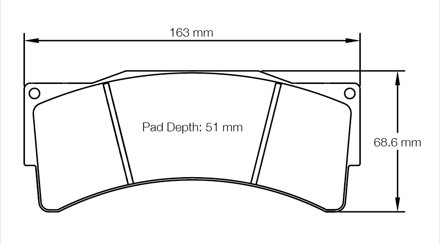 Pagid Racing Brake Pads - 8233