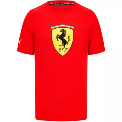 Scuderia Ferrari F1 Men's Puma Large Shield T-Shirt