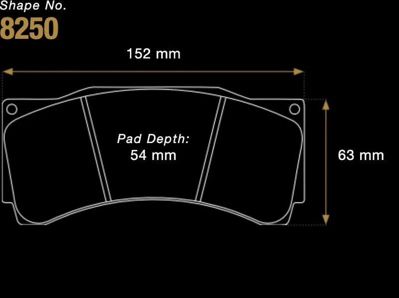 Pagid Racing RSX Premium Brake Pads