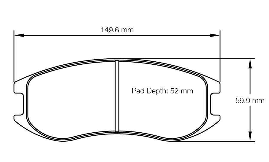 Pagid Racing Brake Pads - 8251