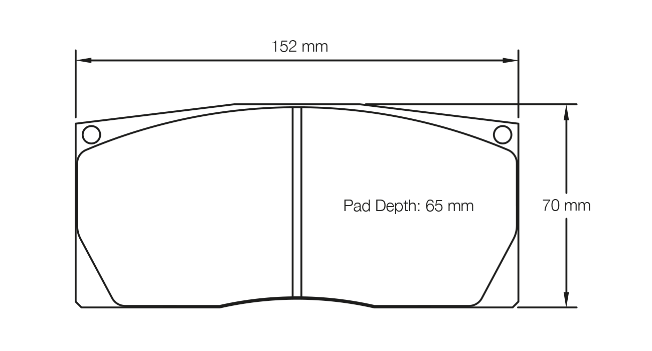 Pagid Racing Brake Pads - 8268