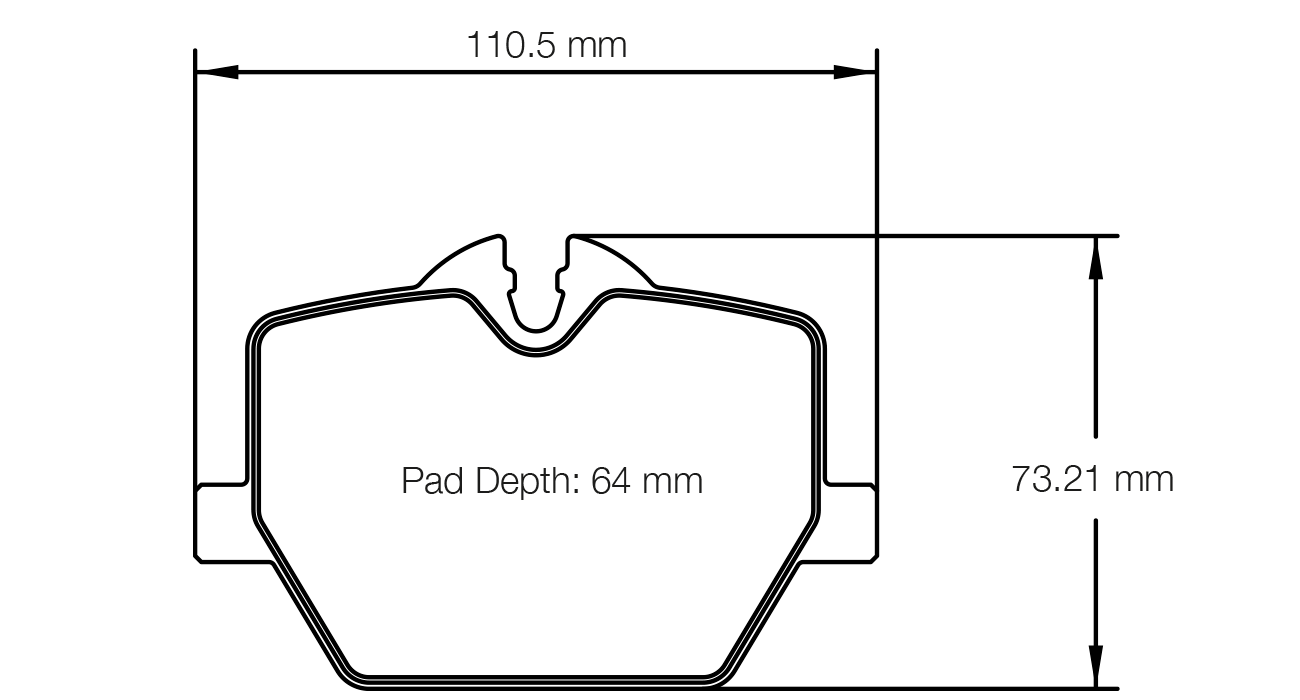 Pagid Racing Brake Pads - 8276