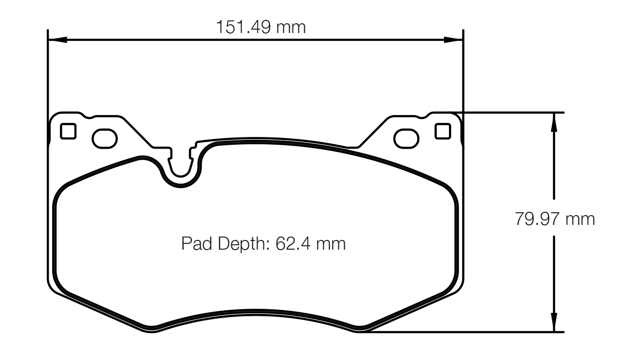 Pagid Racing Brake Pads - 8278