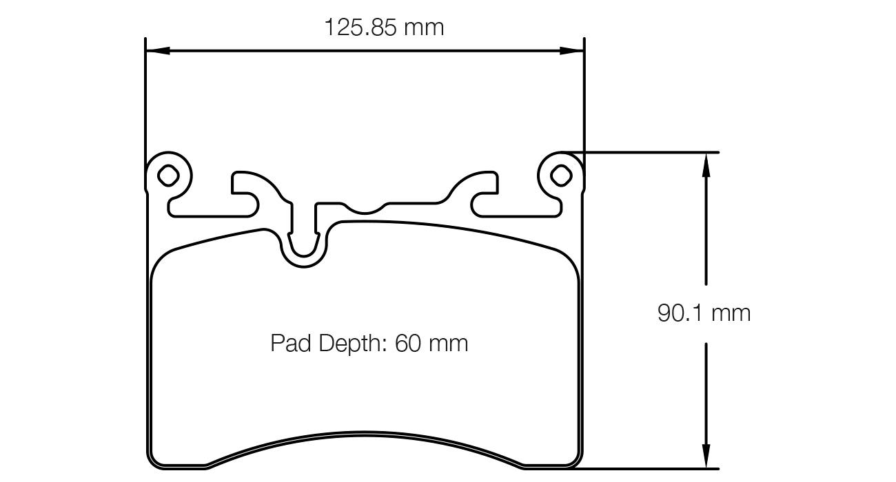 Pagid Racing Brake Pads - 8284