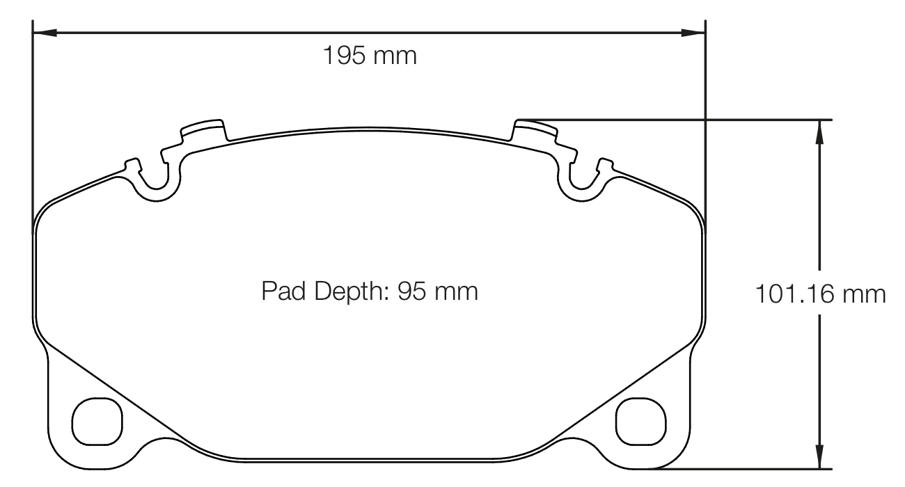 Pagid Racing Brake Pads - 8286