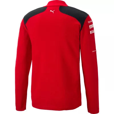 Scuderia Ferrari F1 Men's Team 1/2 Zip Sweater - Red