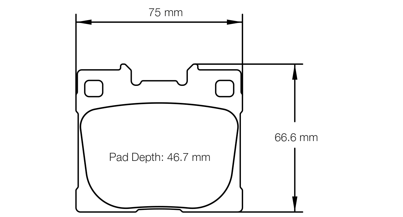 Pagid Racing Brake Pads - 8300