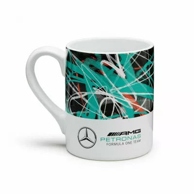 Mercedes AMG Petronas F1 Graffiti Mug