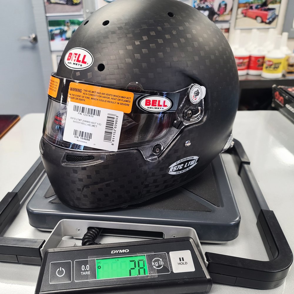 Bell RS7 Carbon Lightweight (LTWT) SA2020 Auto Racing Helmet