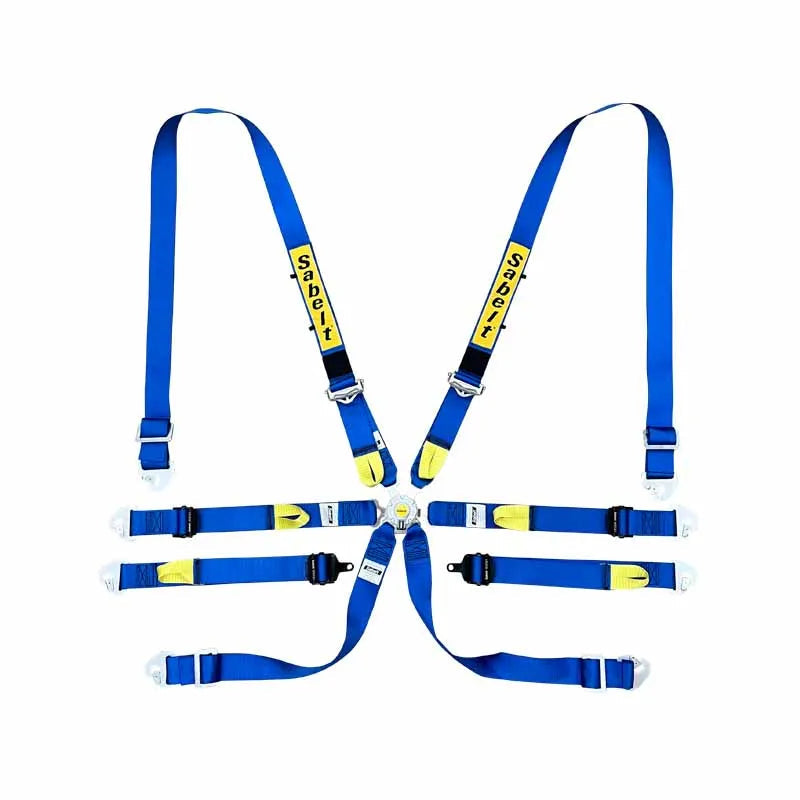 Sabelt 2 x 2 Enduro 6-Point Racing Harness  (FIA Approved)