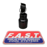 FAST Secured Molded Hose End - Cooler/Helmet