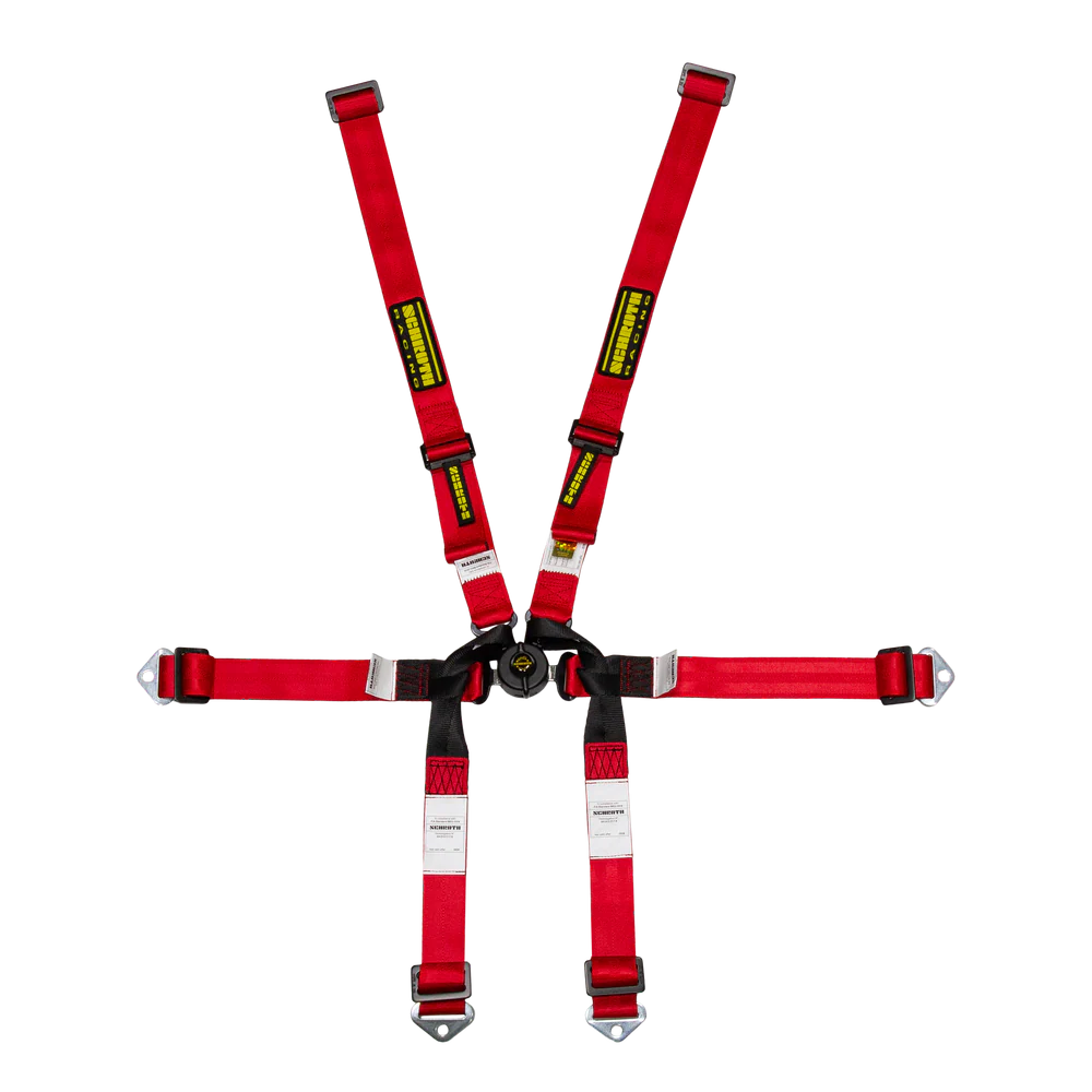 SCHROTH 2 x 2 Formula 6-Point Racing Harness (2031 FIA Approval)